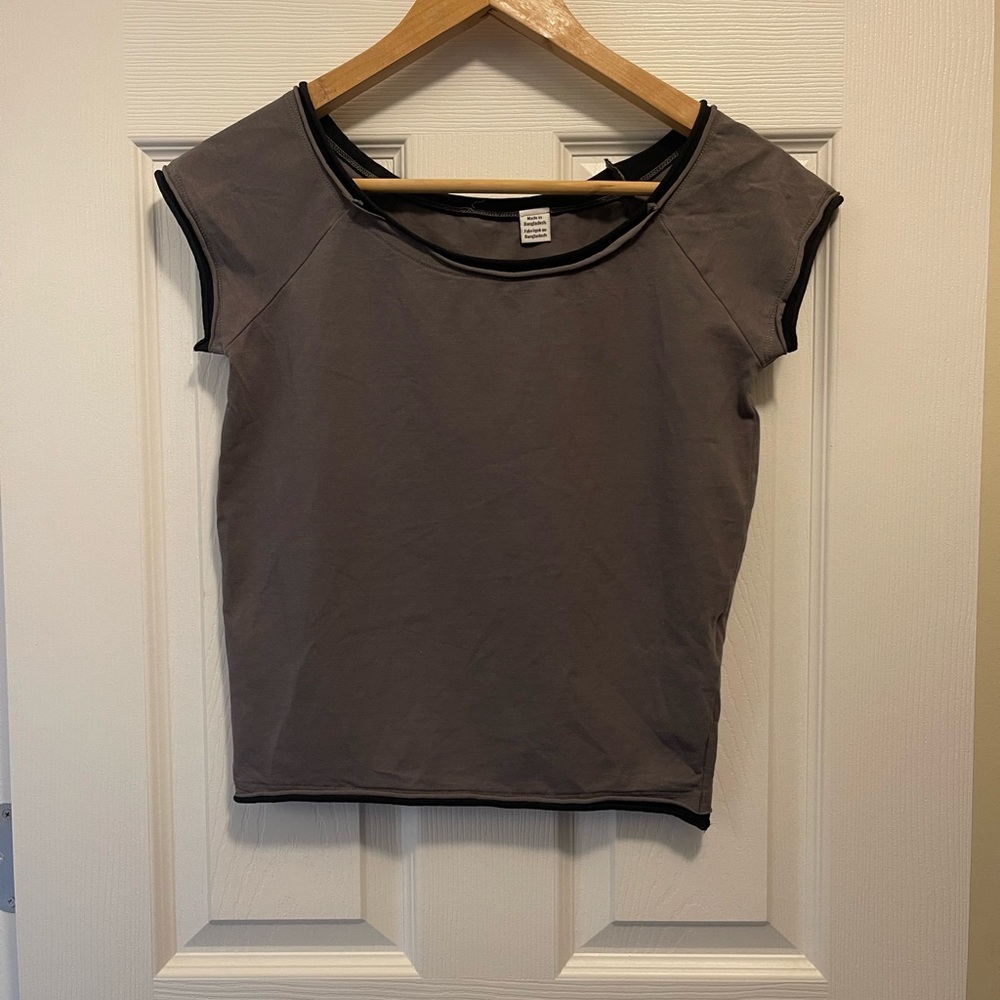 Gray Women's Top